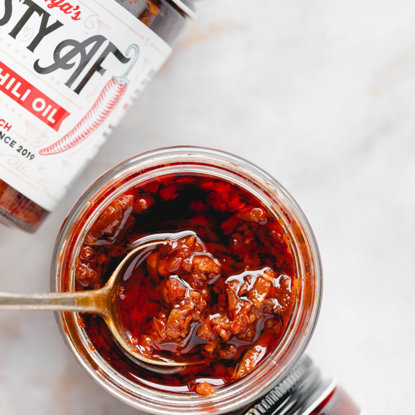 Bundle of 4 Tasty AF hot chili oil